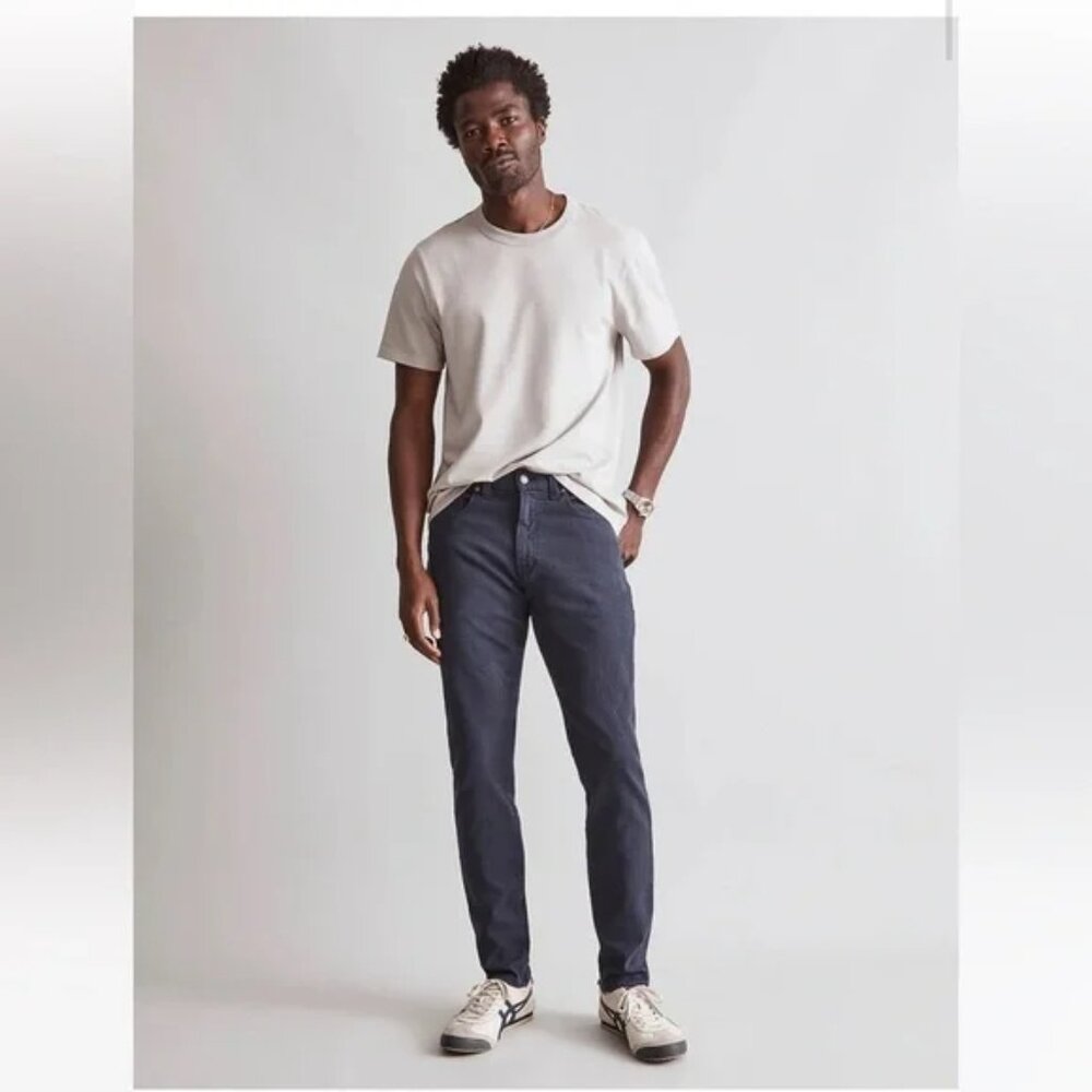 Madewell Garment-Dyed Athletic Slim Jeans 38x32